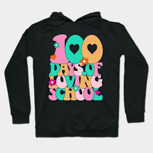 Groovy 100 Days of Loving School Hoodie